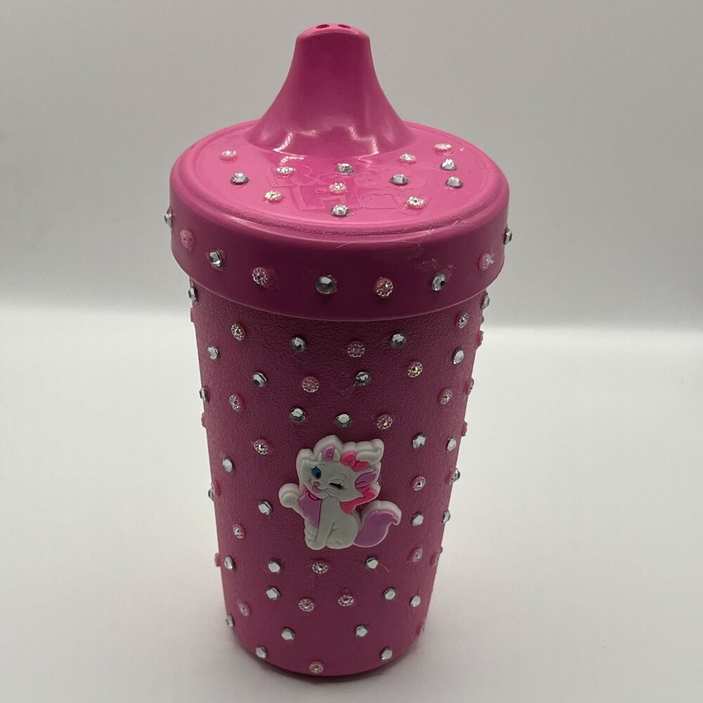 White Kitten Sippy Cup